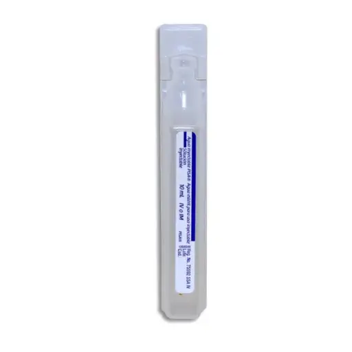 [7501125111105] AGUA INYECTABLE 10ML FLEXOVAL Solucion - 10 ml