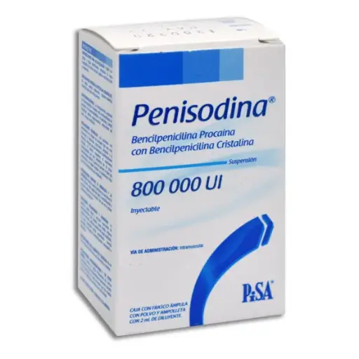 [7501125192227] PENISODINA 800,000 UI Suspension Inyectable - c/1