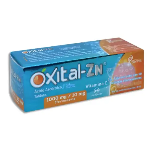 [7501258215824] OXITAL-ZN Comprimidos Efervescentes - c/10