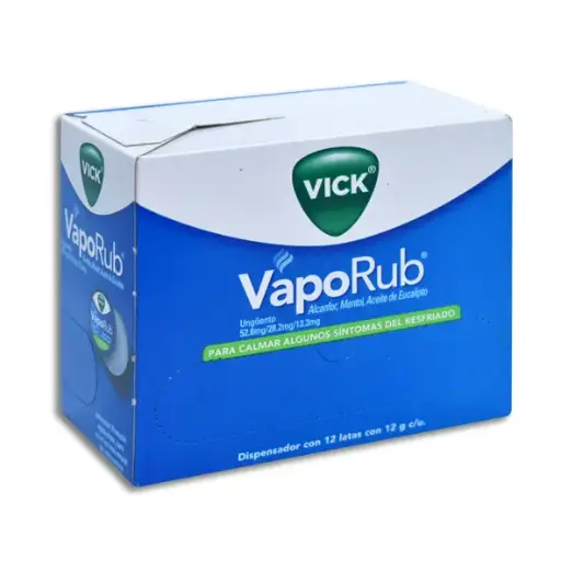 [7501001246730] VICK VAPORUB 12GR Ungüento - c/12