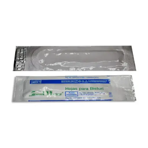 [7506022304506] HOJA PARA BISTURI SENSIMEDICAL 11 Pieza - 1 Pieza