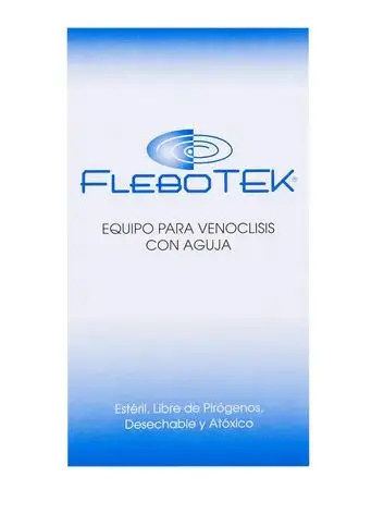 [7501125125362] FLEBOTEK SIN AGUJA Pieza - 1 Pieza