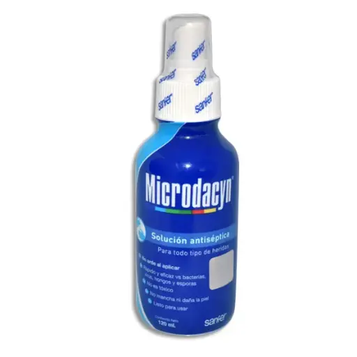 [7503006698316] MICRODACYN Solucion - 120 ml