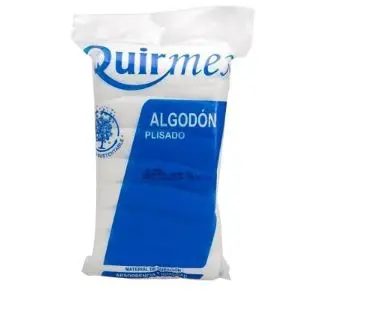 [7503003406327] ALGODON ABSORBENTE PLISADO QUIRMEX Bolsa - 50 g