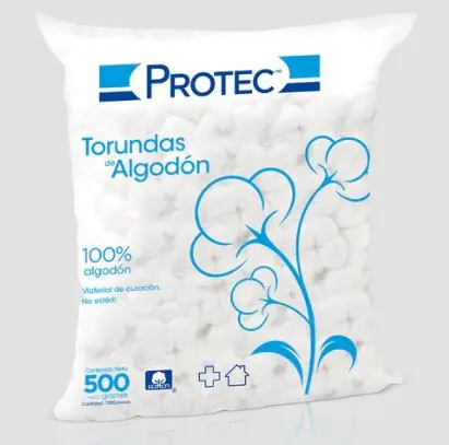 [759684076367] ALGODON TORUNDAS JALOMA Bolsa - 500 g