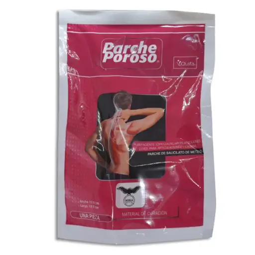 [7501109760039] PARCHE POROSO 12.5X18.5CM Pieza - c/1