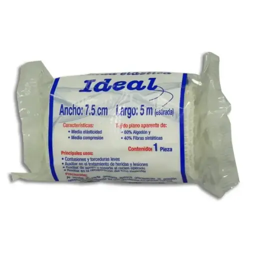 [729513107890] VENDA ELASTICA 7.5 CMS IDEAL Bolsa - 1 Pieza