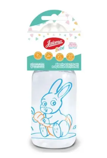 [759684151354] BIBERON CON MAMILA DE SILICON NIÑO 4OZ Pieza - 1 Pieza