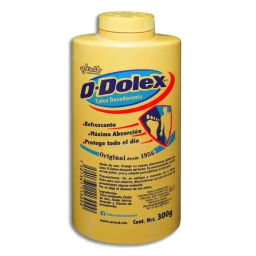 [7501361113000] TALCO O-DOLEX AMARILLO Talco - 300 g