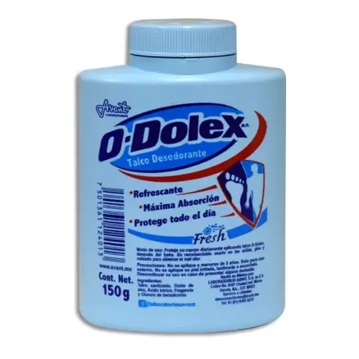 [7501361124013] TALCO O-DOLEX FRESH Talco - 150 g