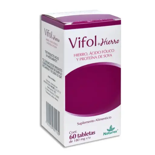 [7502259891130] VIFOL+HIERRO Tabletas - c/60
