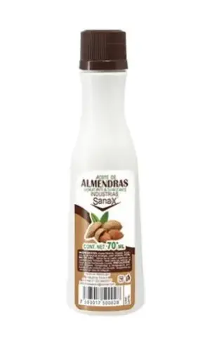 [7503017500028] ACEITE DE ALMENDRAS SANAX Frasco - 70 ml