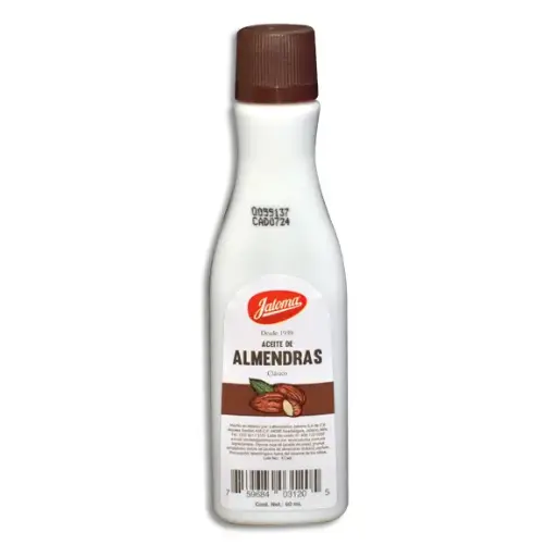 [759684031205] ACEITE DE ALMENDRAS JALOMA Frasco - 60 ml