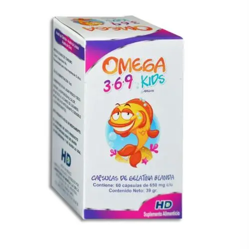 [7502008988906] AMEGON OMEGA 3,6,9 KIDS Capsulas - c/60