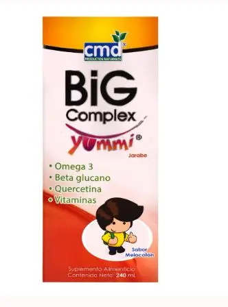 [7501590285325] BIG COMPLEX YUMMI Jarabe - 240 ml