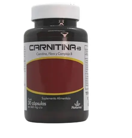 [7502009743993] CARNITINA +B NATUREX  Capsulas - c/30