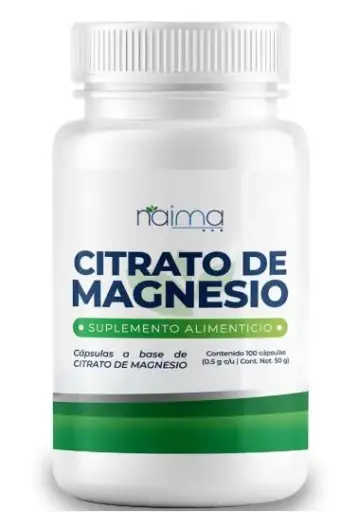 [7503036782016] CITRATO DE MAGNESIO CON OMEGA 3 NATURAGEL Capsulas - c/30