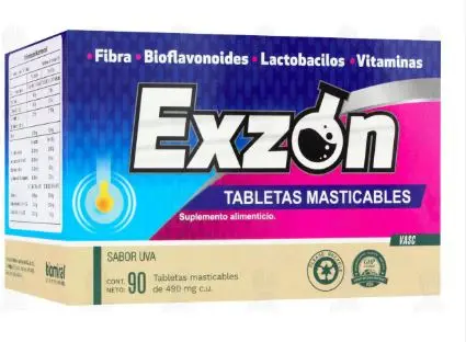 [7503020089077] EXZON Tabletas Masticables - c/90
