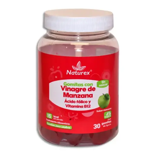 [7502259892410] GOMIX VINAGRE DE MANZANA Gomitas - c/60