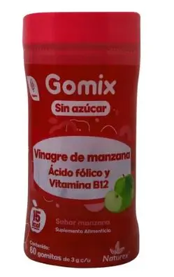 [7502259892410] GOMIX VINAGRE DE MANZANA Gomitas - c/60