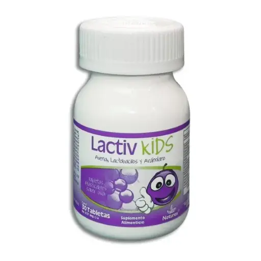 [7502259890096] LACTIV KIDS Tabletas Masticables - c/30