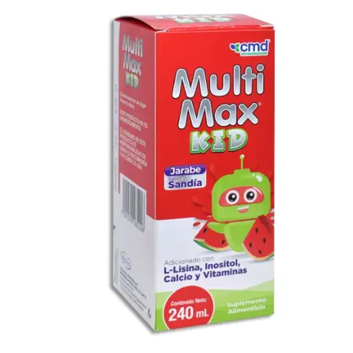 [7501590285226] MULTIMAX KID Jarabe - 240 ml