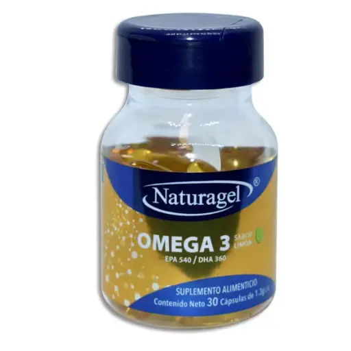 [7503019537565] OMEGA 3 NATURAGEL Capsulas - c/30