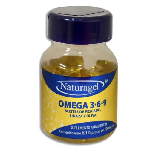 [7503029005825] OMEGA 3, 6, 9 NATURAGEL Capsulas - c/60