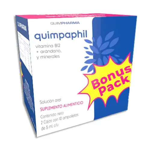 [7502223110175] QUIMPAPHIL Ampulas - c/20