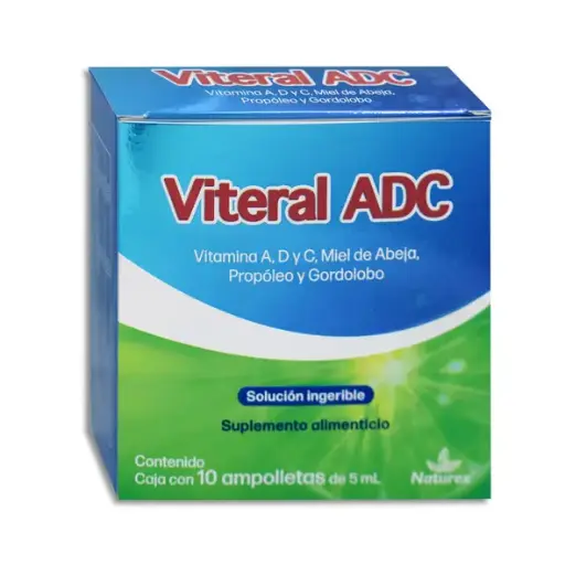 [7502259892212] VITERAL ADC Solucion Ingerible - c/10