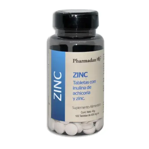 [7503007662361] ZINC PHARMADAN  Tabletas - c/100