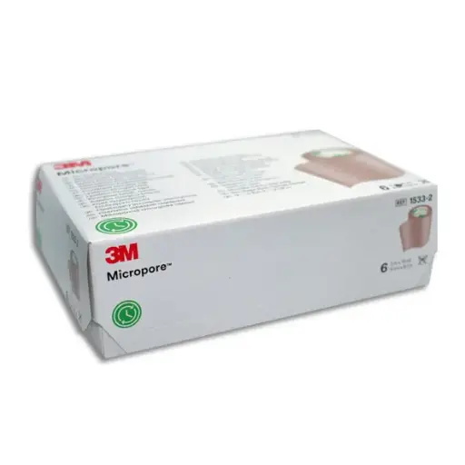 [70200534744] CINTA MICROPOROSA PIEL 3M 5CM Caja - c/6