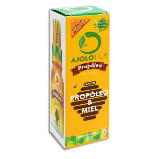 [7500462746636] AJOLOTIUS PROPOLEO Y MIEL Solucion Spray - 40 ml
