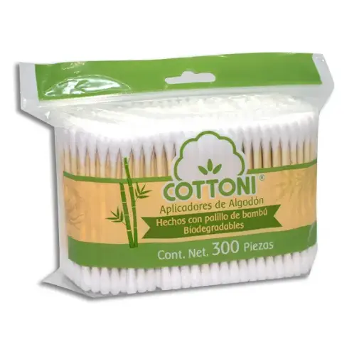 [7503014279705] APLICADORES DE ALGODON COTTONI Bolsa - c/300