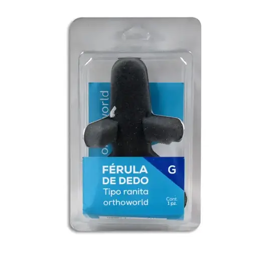 [653341012807] FERULA PARA DEDO RANA GRANDE GH MEDIC Caja - c/1
