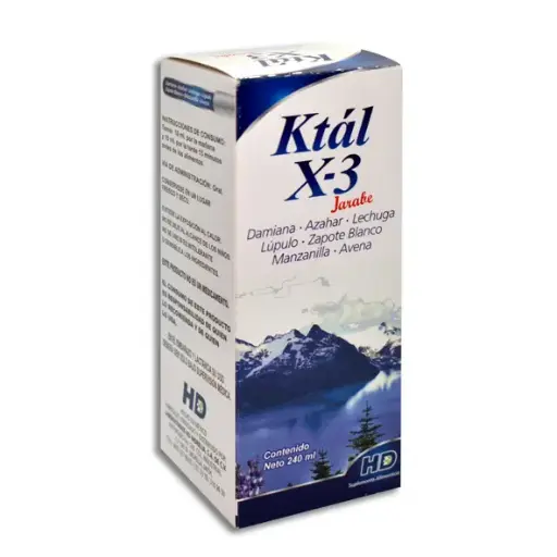 [7502008981211] KTAL X-3 Jarabe - 240 ml