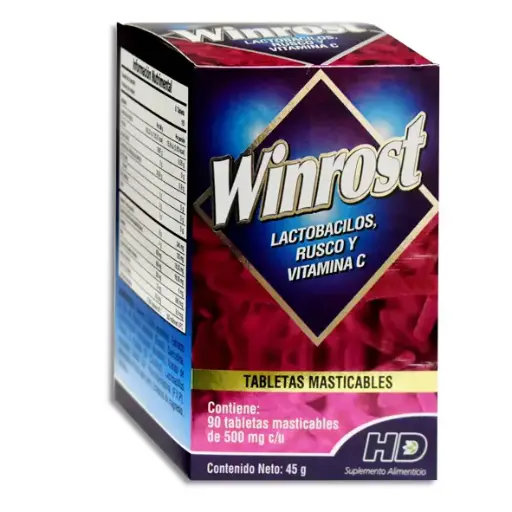 [7502008989163] WINROST Tabletas Masticables - c/90