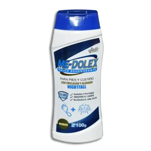 [7502267350636] TALCO ME-DOLEX NIGHTFALL Talco - 100 g