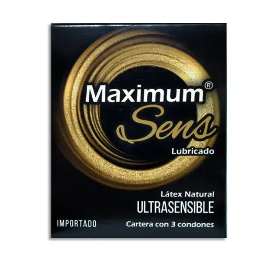 [7502009749445] PRESERVATIVO MAXIMUM SENS Cartera - c/3