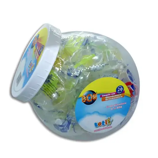 [7508304306239] CHUPON CON MORDEDERA TOTI Vitrolero - c/20