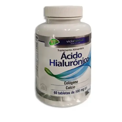 [7503181044557] ACIDO HIALURONICO VIDA HERBAL Tabletas - c/60