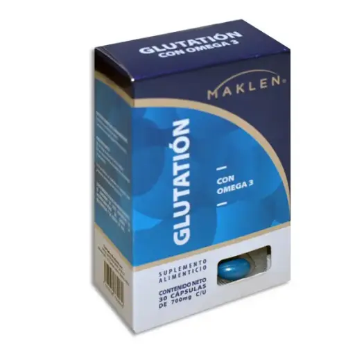 [7503036782269] GLUTATION CON OMEGA MAKLEN Capsulas - c/30