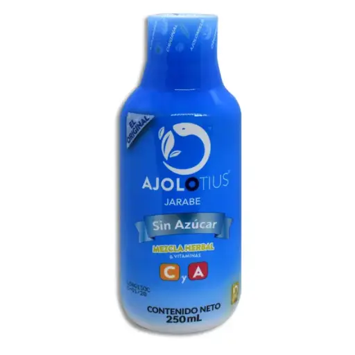 [7500462746612] AJOLOTIUS SIN AZUCAR Jarabe - 250 ml