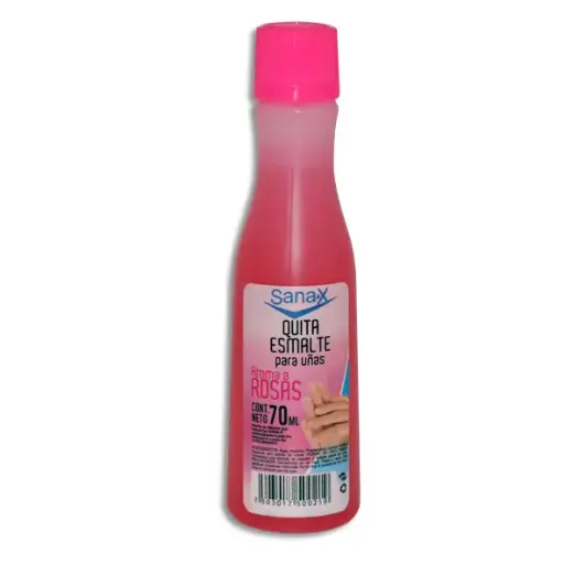 [7503017500219] QUITA ESMALTE SANAX Frasco - 70 ml