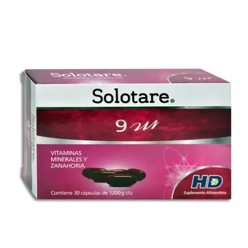 [7502008989057] SOLOTARE 9 MESES Capsulas - c/30