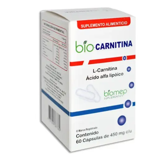 [781584367382] BIO CARNITINA Capsulas - c/60