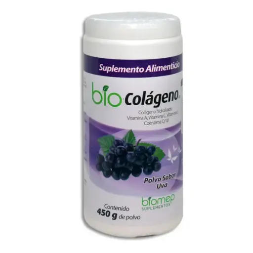 [781584367436] BIO COLAGENO UVA FRASCO Polvo - 450 g