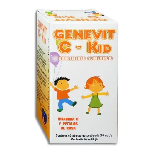 [7502008986483] GENEVIT C KID Tabletas Masticables - c/60