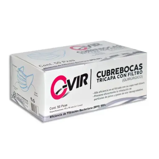 [7713042188706] CUBREBOCAS AZUL 0-VIR Caja - c/50