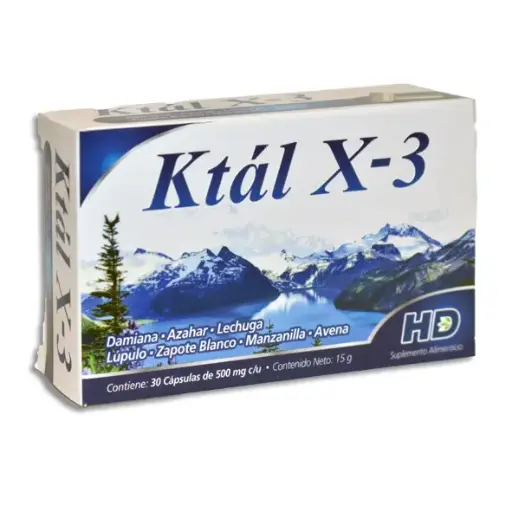 [7502008986650] KTAL X-3 Capsulas - c/30